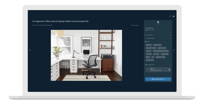 How Humanscale achieved 300% growth in new product category after pivoting with Bynder
